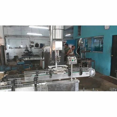 SS Single Head ROPP Bottle Capping Machine