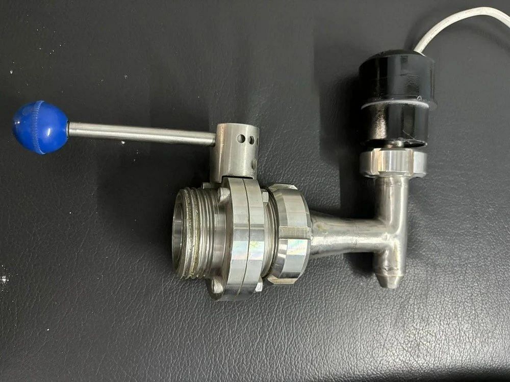 SS solenoid Valve assembly with Butterfly valve