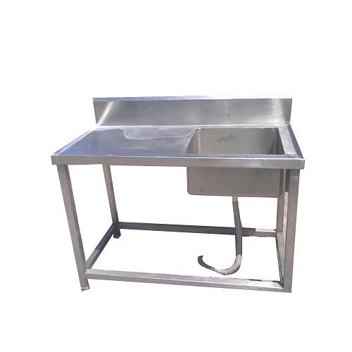 Ss Sparkle Kitchen Single Sink Unit