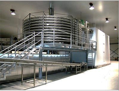 SS Spiral Freezer Conveyor