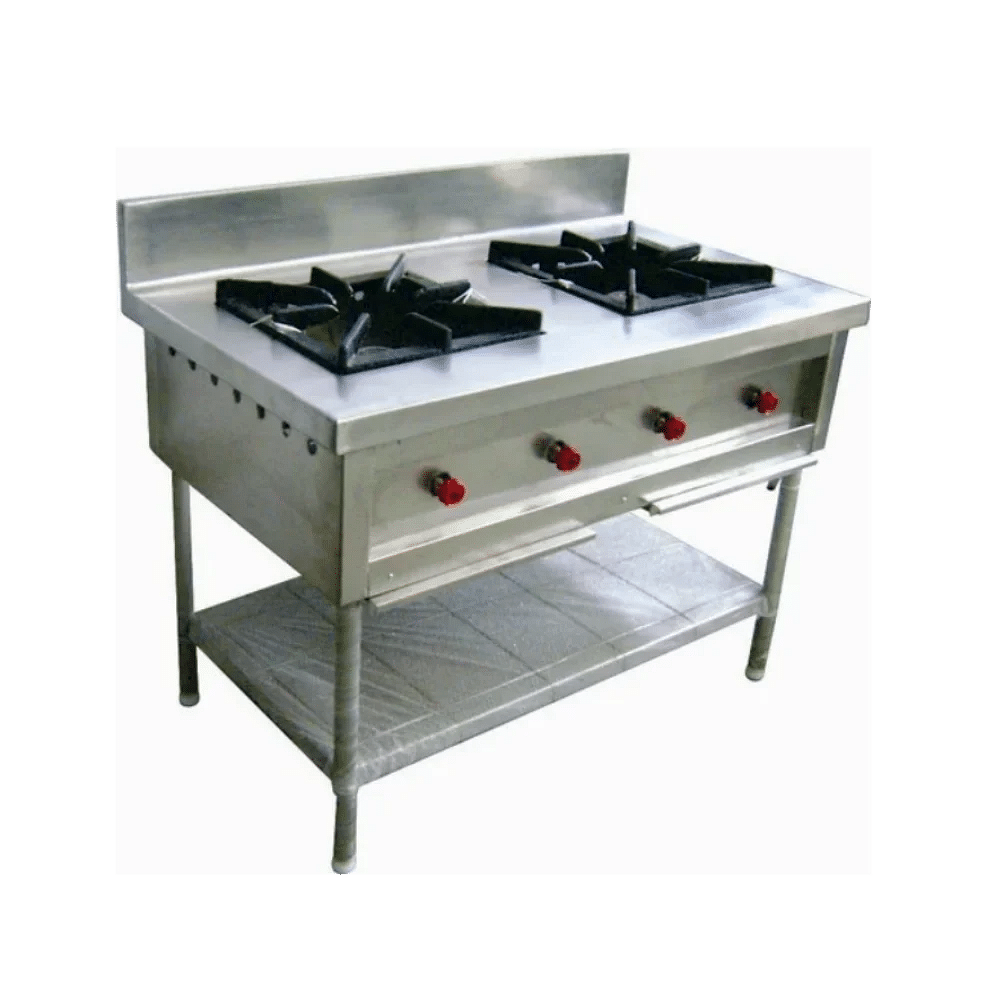 Ss Two Burner Gas Range