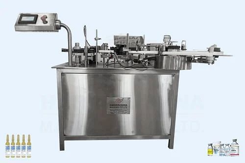 Automatic High-Speed Ampoule and Vial Sticker Labelling Machine