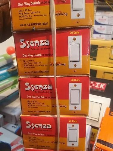 Ssenza switches 6am    price 6.50rs