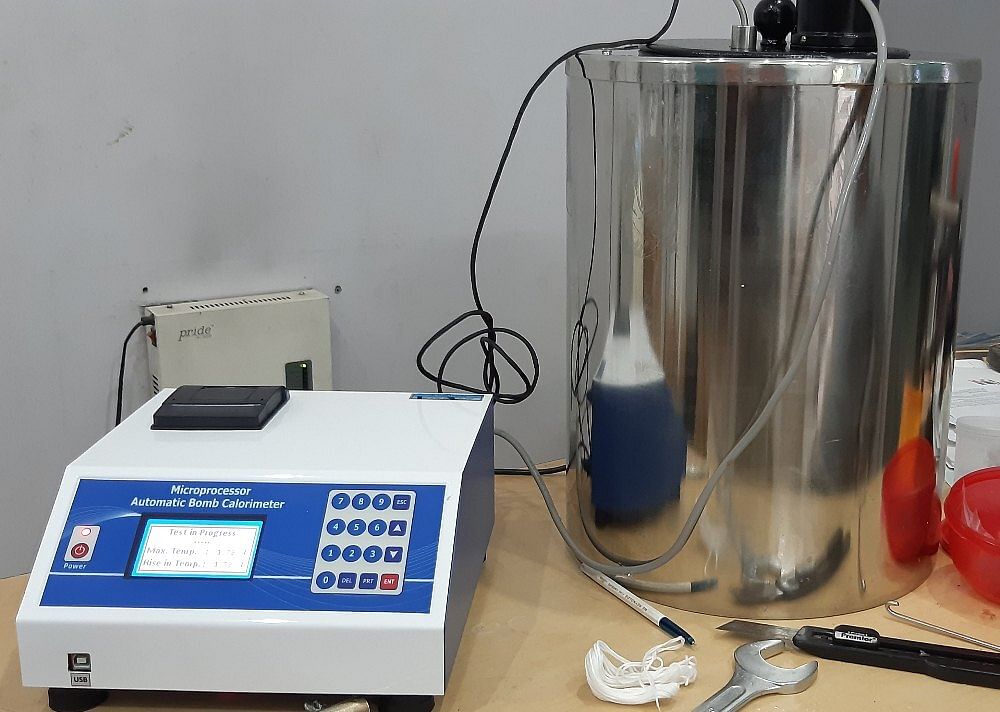 SSGW Rectangular Automatic Bomb Calorimeter, For Testing, Model Name/Number: Sse-bc