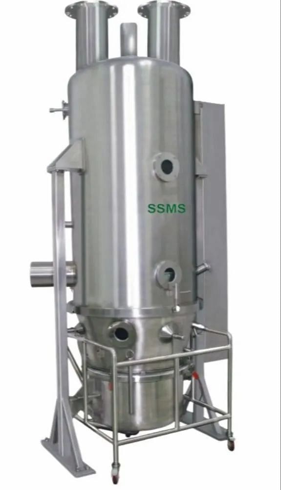 SSMS Stainless Steel FBD-30 Fluid Bed Dryer, Capacity: 100 L