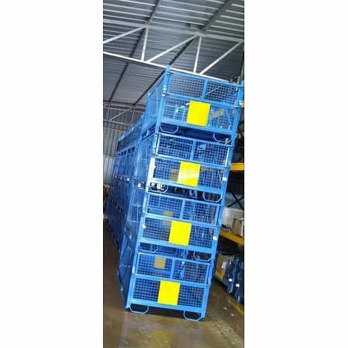 Stackable Wire Mesh Pallet Container