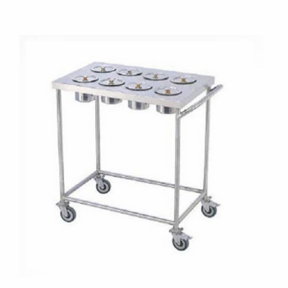 Stainless Steel 1 Shelve Ss Masala Trolley, Size/Dimensions: Standard