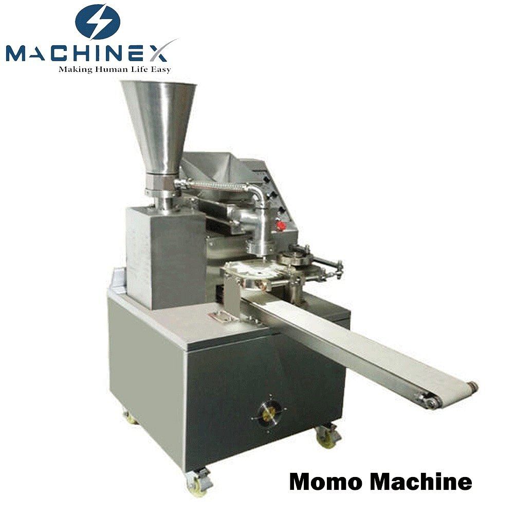 Stainless Steel 304 Automatic Momo Making Machine, For Restaurant, Capacity: 2500/3000 Pcs / Hours