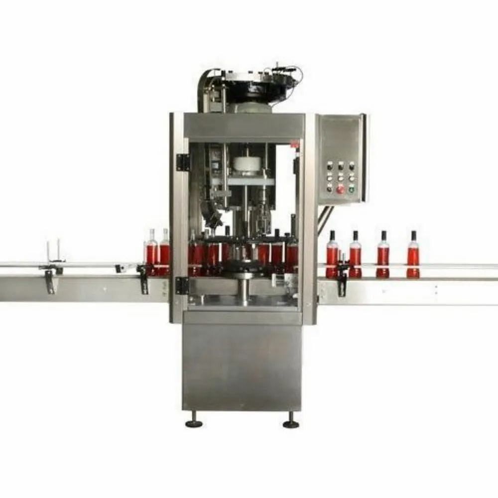 Stainless Steel Automatic Bottle Capping Machine