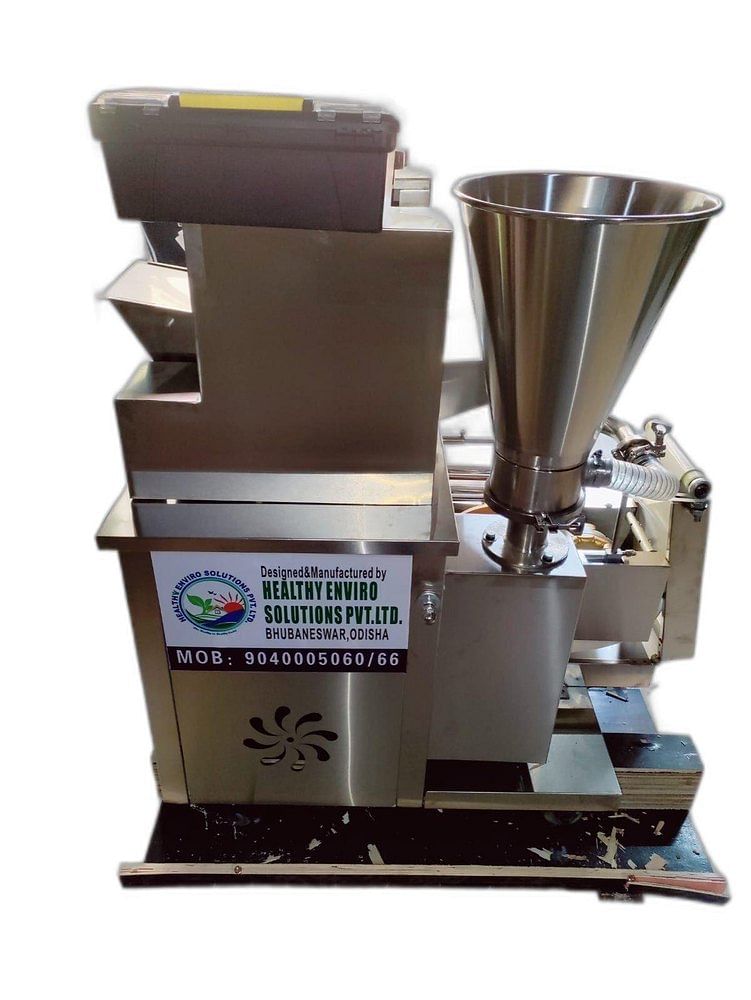 Stainless Steel Automatic Dumpling Making Machine, 3kw, Capacity: 1000pcs In A Hour