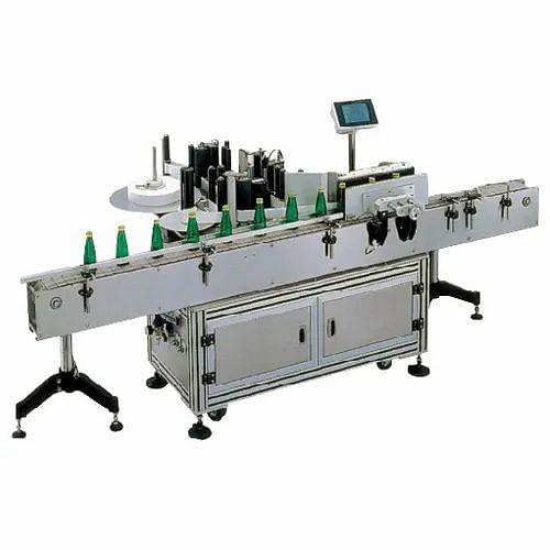 Stainless Steel Automatic Linear Sticker Labelling Machine