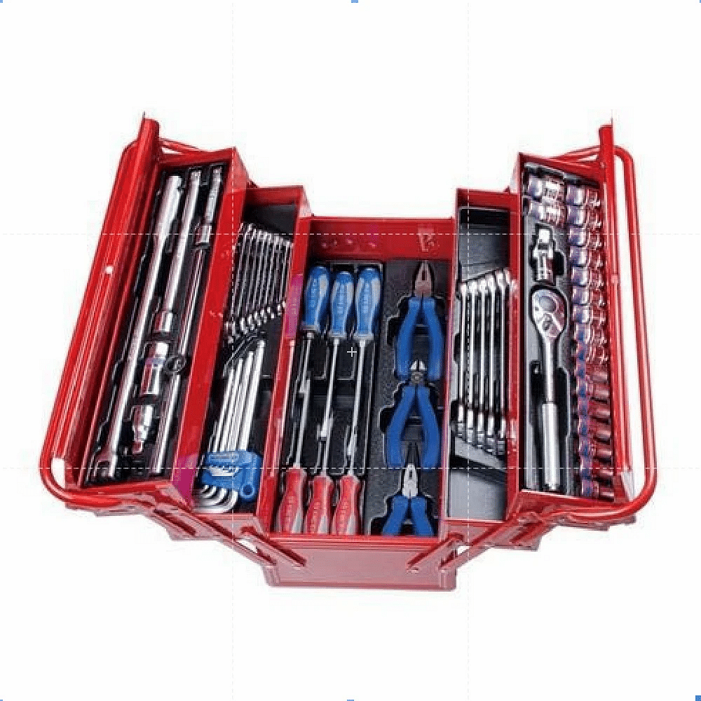 Stainless Steel Automobile Tools Kit, Packaging: Case