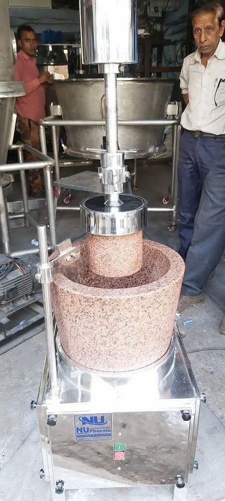 Stainless Steel Ayurvedic Kharal Machine