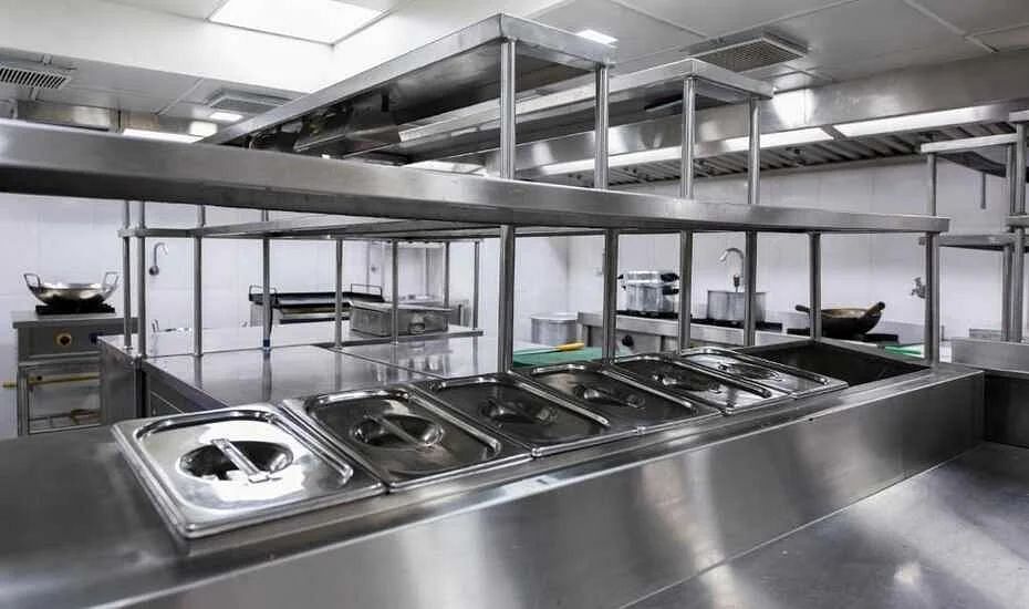 Stainless Steel Bain Marie, 4 Pans