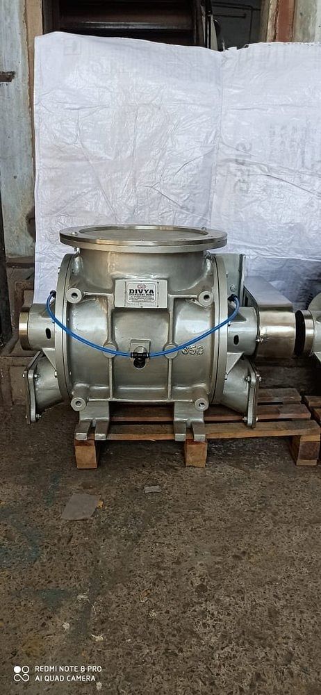 Stainless Steel Blow Throw Rotary Airlock Valve, Lifting Capacity: 50kg