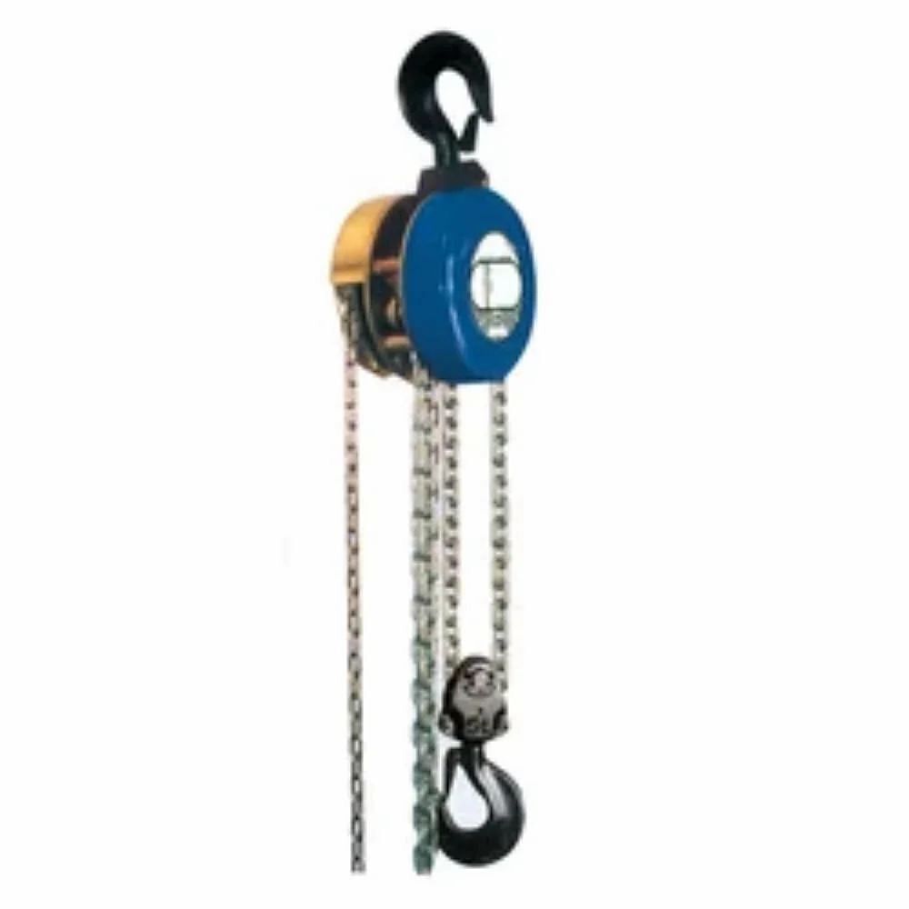 Stainless Steel Chain Pulley Block, For Lifting Platform, Capacity: 1 ton