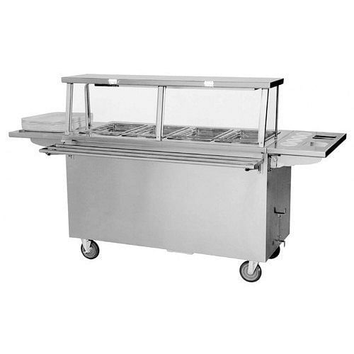 Stainless Steel Commercial Food Display Counter, For Restaurant