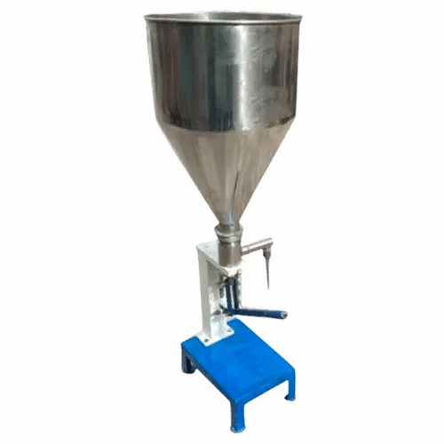 Stainless Steel Cream Filling Machine, Capacity: 10L