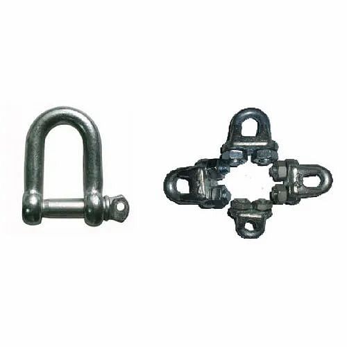 Stainless Steel D Shackle, Shape: D Type