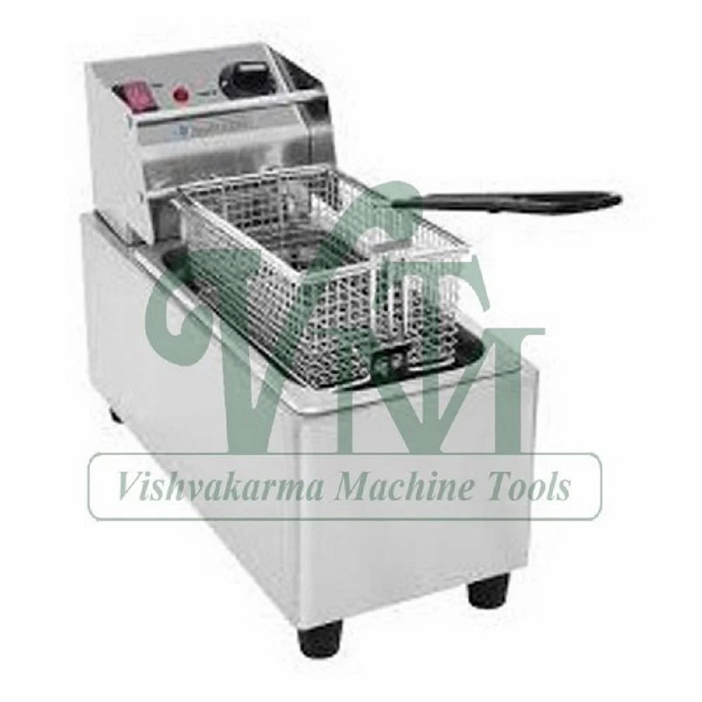 Stainless Steel Deep Fryer, For Restaurant