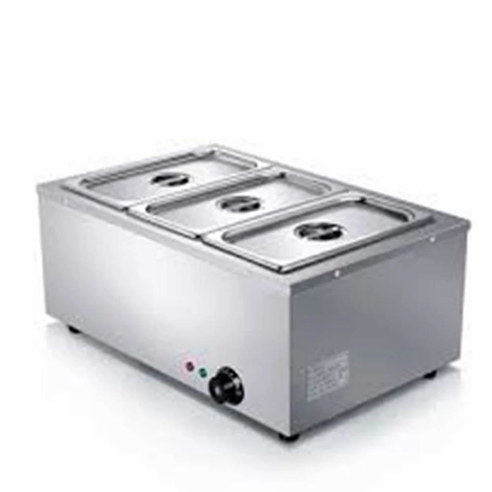 Stainless Steel Electric Bain Marie - 3 Pot T/S