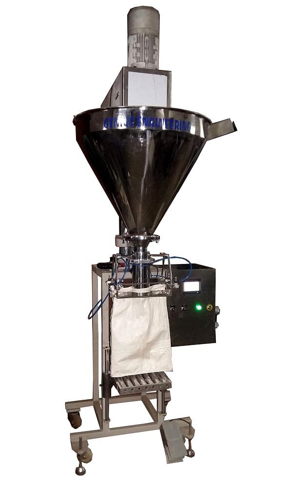 Stainless Steel Electric Flour Filling Machine, Single Head