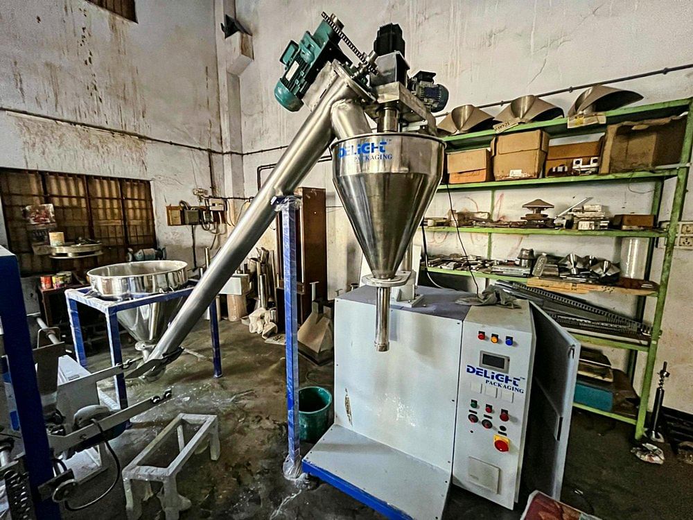 Stainless Steel Electric Powder Filling Machine, Model Name/Number: Dp-auger