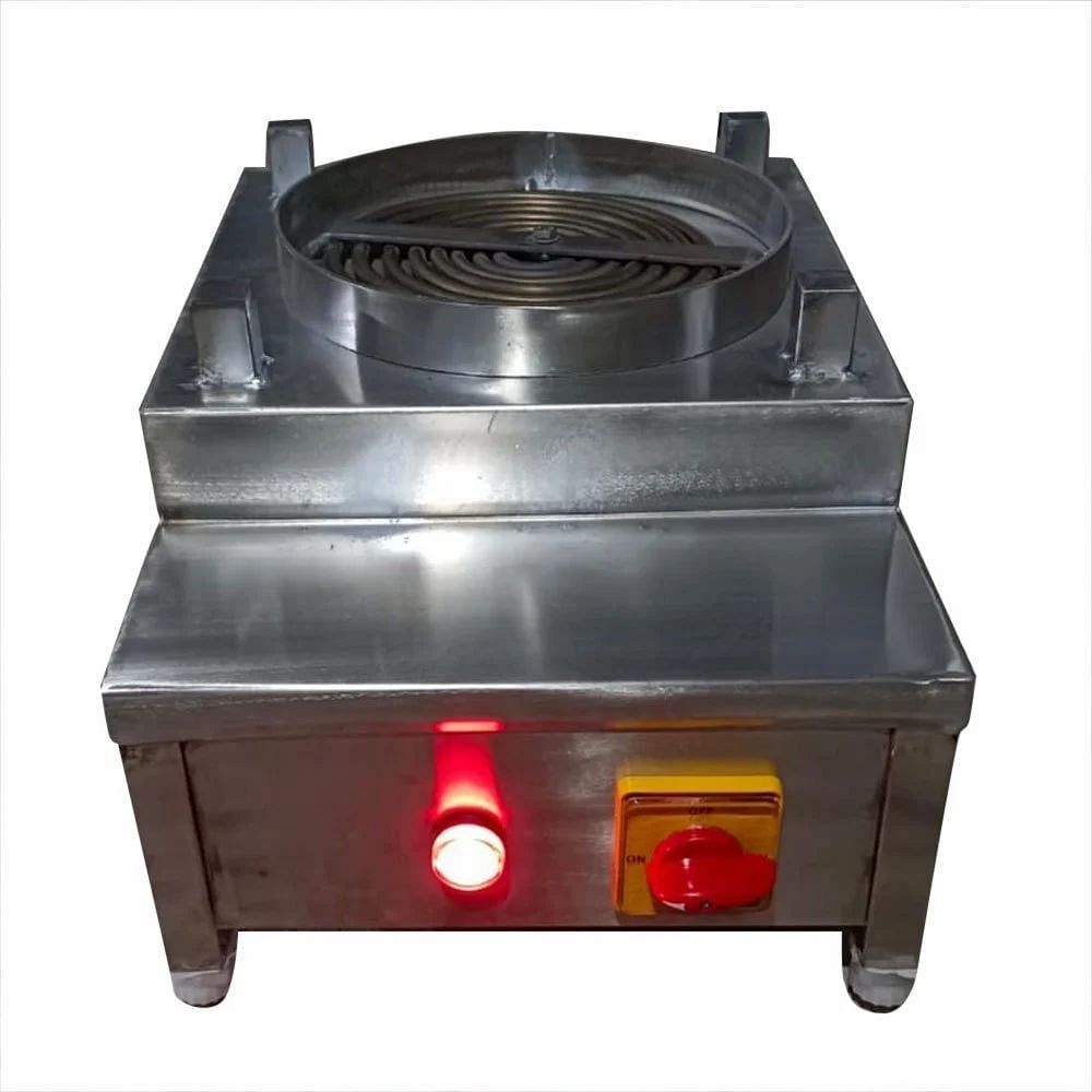 Stainless Steel Electric Single Burner Range, 1