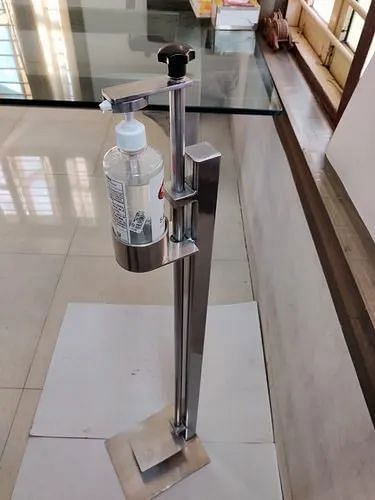 Stainless Steel Foot Operated Sanitizer Dispenser