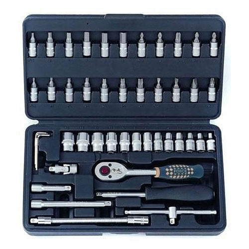 Stainless Steel Force Hand Tools Kit, For Automobile Industry, Packaging: Case