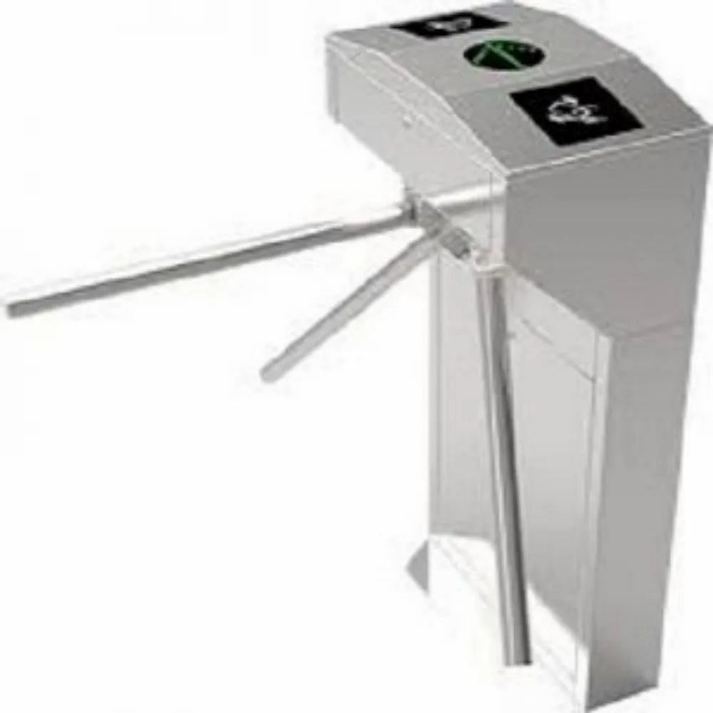 Stainless Steel Gray ONE-WAY BRIDGE TRIPOD TURNSTILE, Model Name/Number: ET-2000