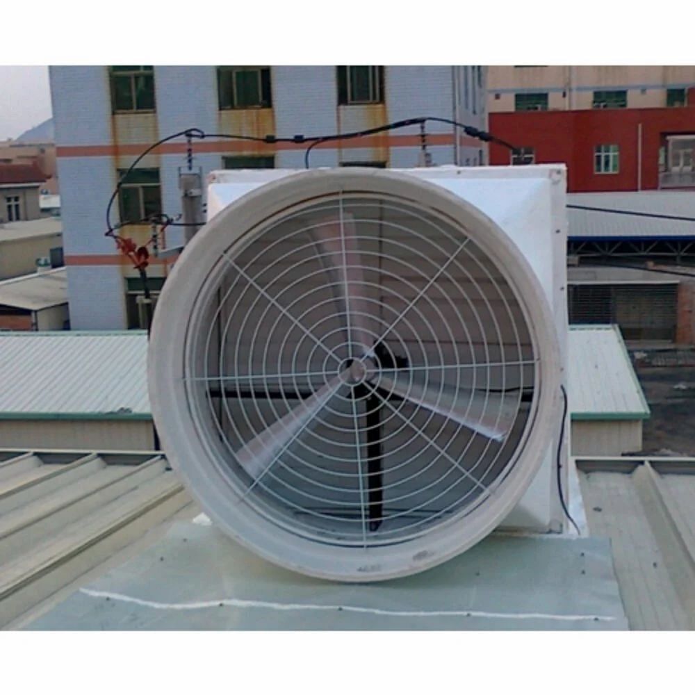 Stainless Steel Gray Roof Axial Flow Fan, For Industrial