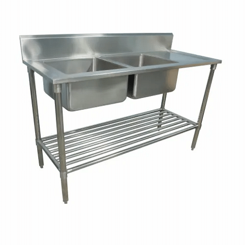 Stainless Steel Grey Washing Sink Unit