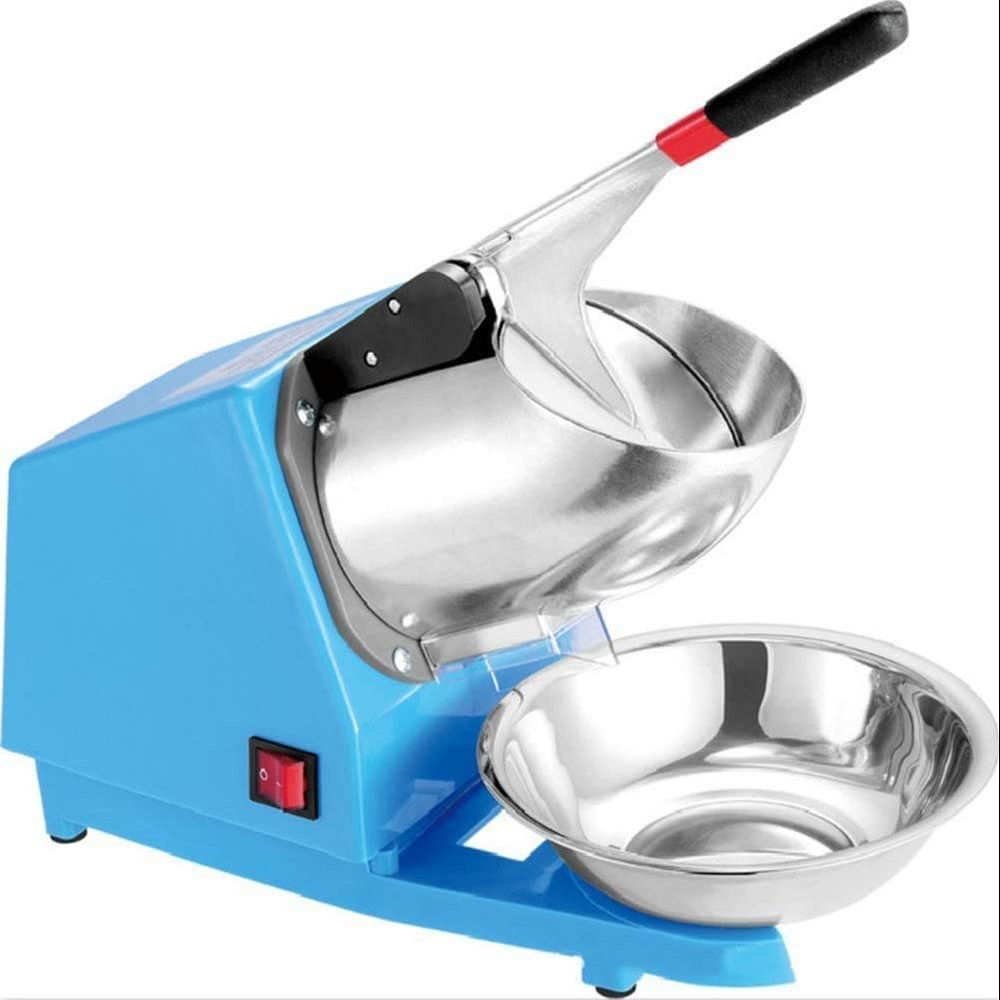 Stainless Steel Ice Crusher Double Blade Ice Shaver, For Coal