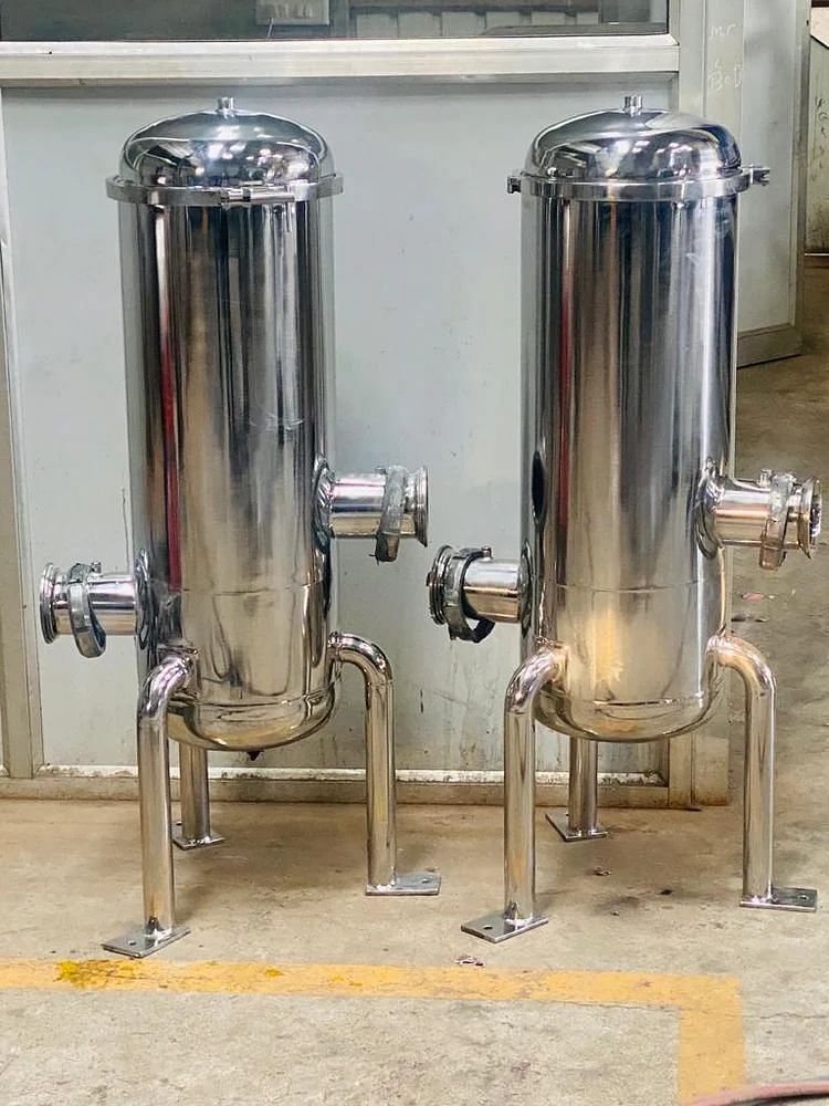 Stainless Steel Industrial Cartridge Filter Housing