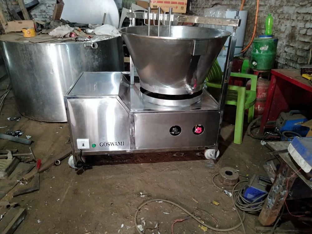 Stainless Steel Khoya Making Machine 180, For Milk