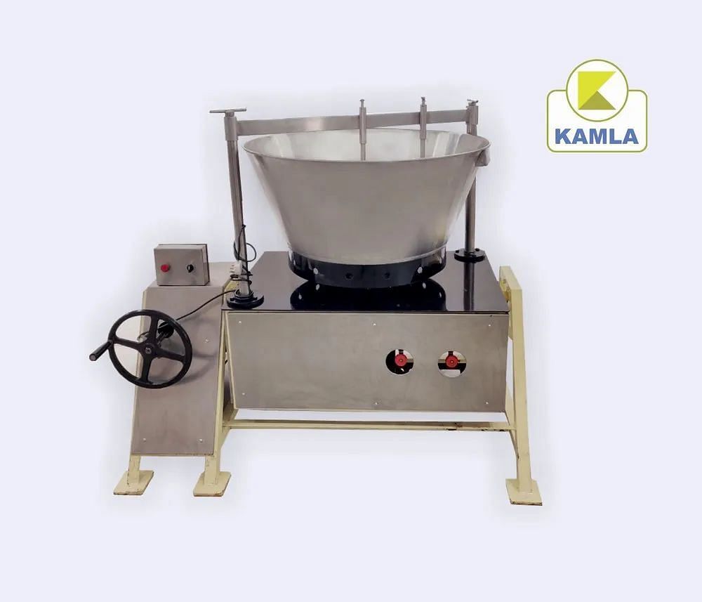 Stainless Steel Khoya Making Machine 130 Ltr Tilting for Milk