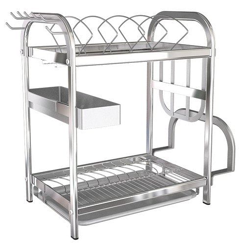 Stainless Steel Kitchen Dish Rack, For Home