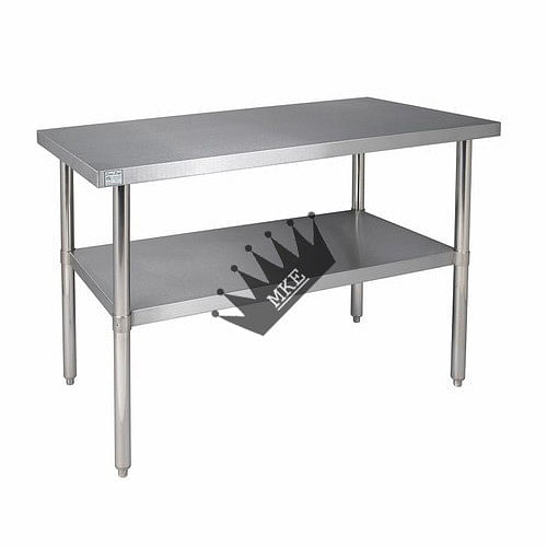 Stainless Steel Kitchen Work Table, For Commercial, Size: 20 X 15 X 25 Mm