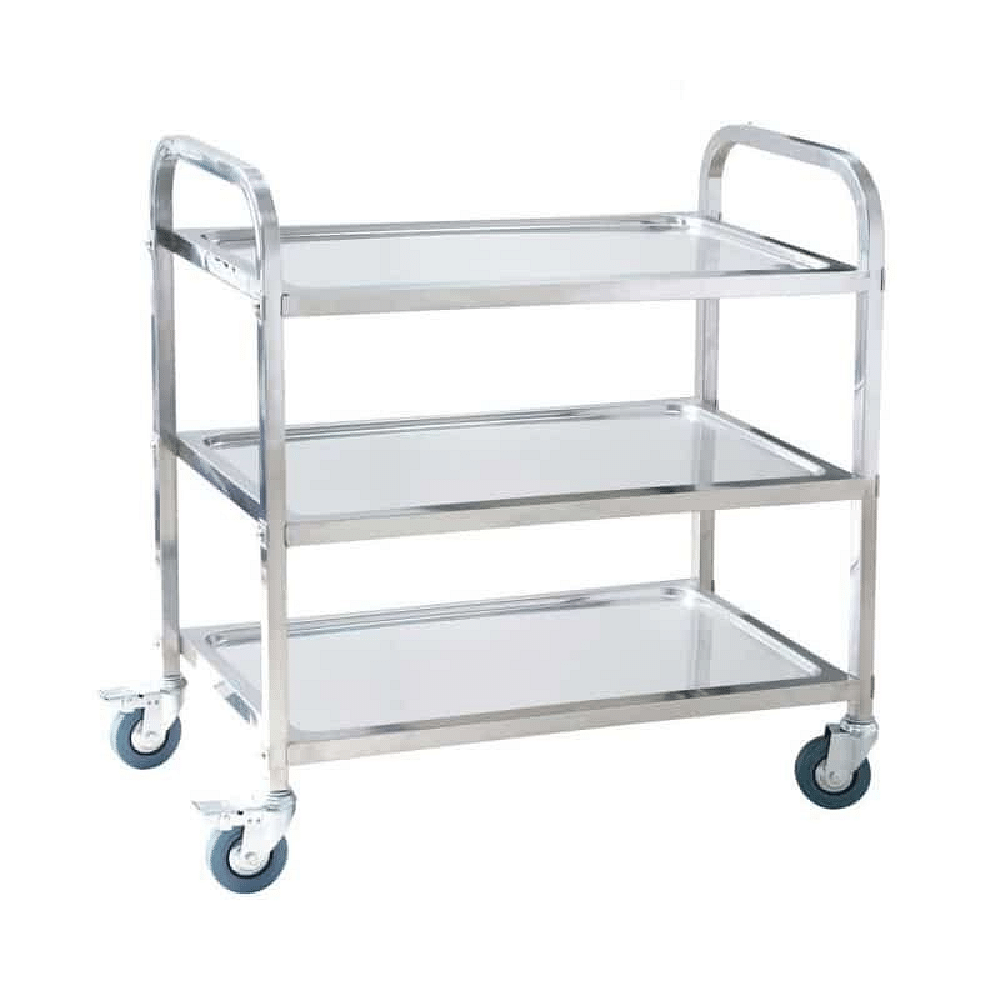 Stainless Steel Lab Trolley