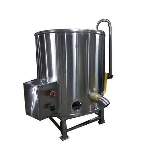 Stainless Steel Lpg And Png Commercial Milk Boiler, Capacity: 100 Liter