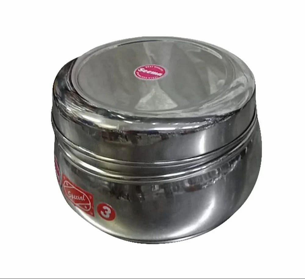 Stainless Steel Lunch Box, Capacity: 500 mL