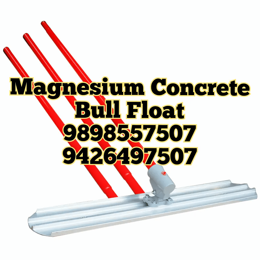 Stainless Steel Magnesium Concrete Bull Float Manual, Model Name/Number: Cke