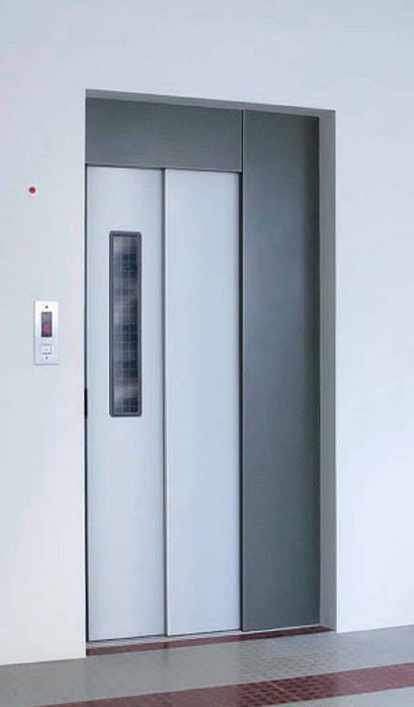 Stainless Steel Manual Telescopic Elevator Door, For Home,Hotel Etc, Interior