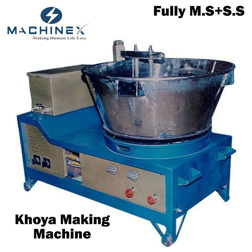 Stainless Steel Mawa Making Machine, For Milk