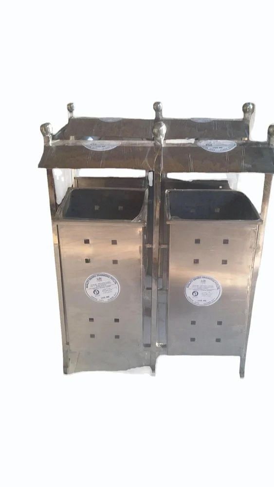 Stainless Steel Metal Garbage Container