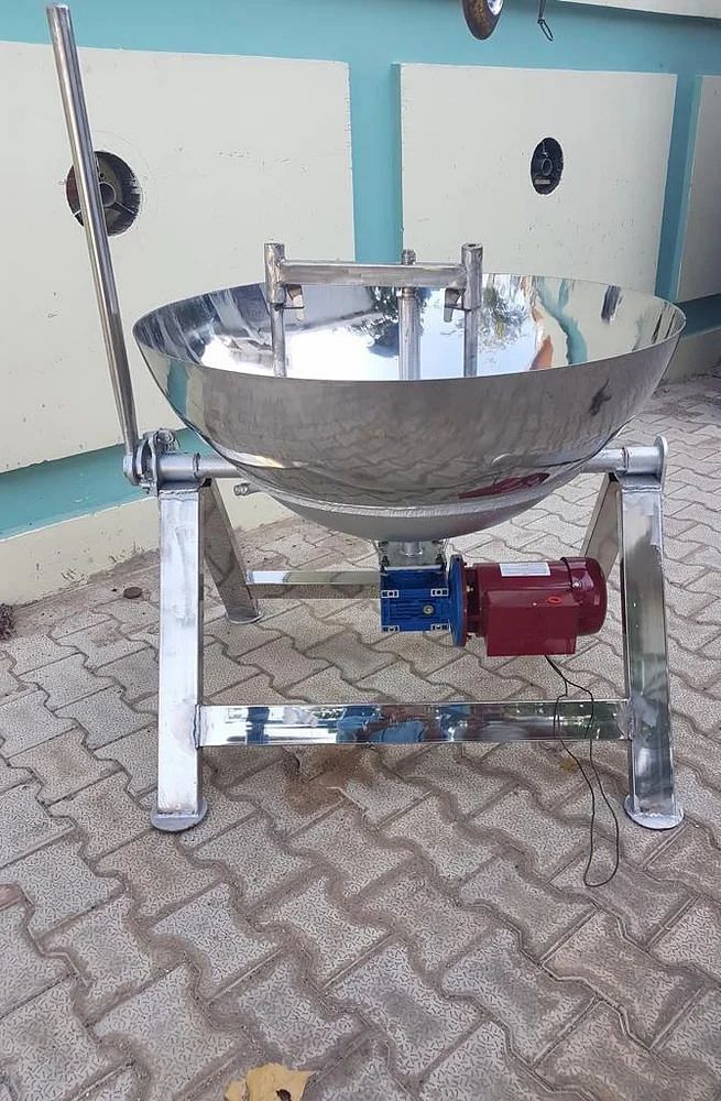 Stainless Steel Milk Pasteurizer 20 LPH Automatic Mawa Khoya Kettle