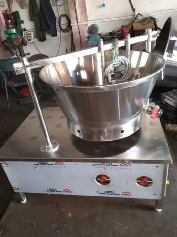 Stainless Steel Milk Pasteurizer Khoa Making Machine, Capacity: 30