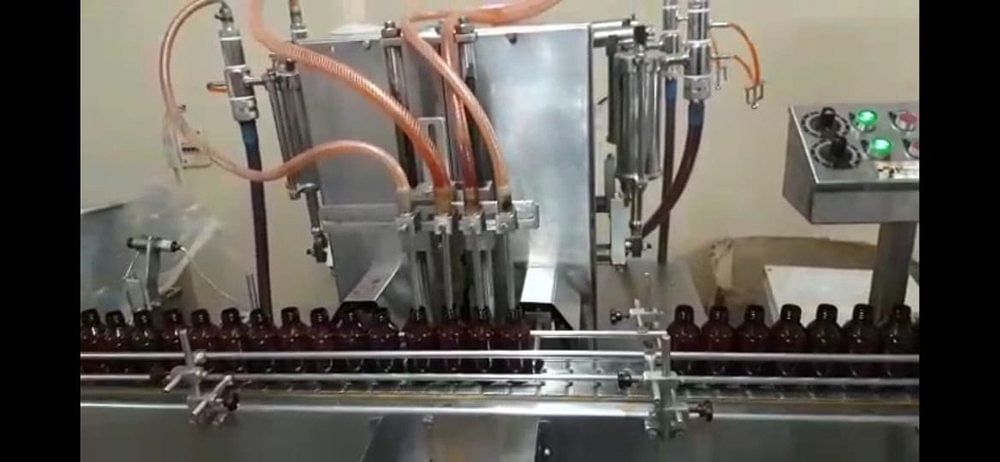 Stainless Steel Pharma Liquid Filling Machine