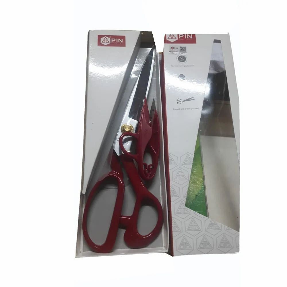 Stainless Steel Pin Cloth Cutting Scissor, Size: 6 Inch